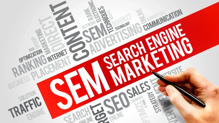 SEM, pemasaran, digital, iklan, internet, SEO, strategi, ranking, trafik, bisnis.